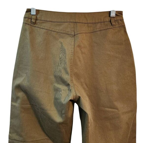 Volcom So Chickie High Rise Chino Pants Green Womens Size 26 NEW - Picture 4 of 11